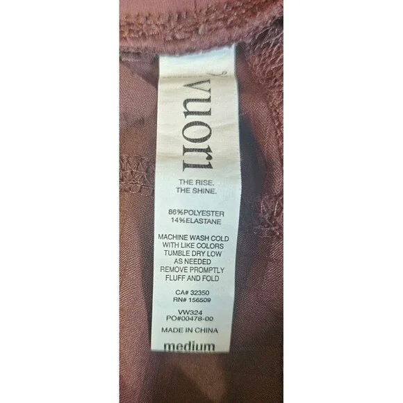 Womens Vuori  Daily Joggers, size Medium, Fig - Picture 4 of 6